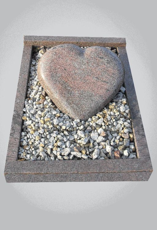 Grafsteen hart