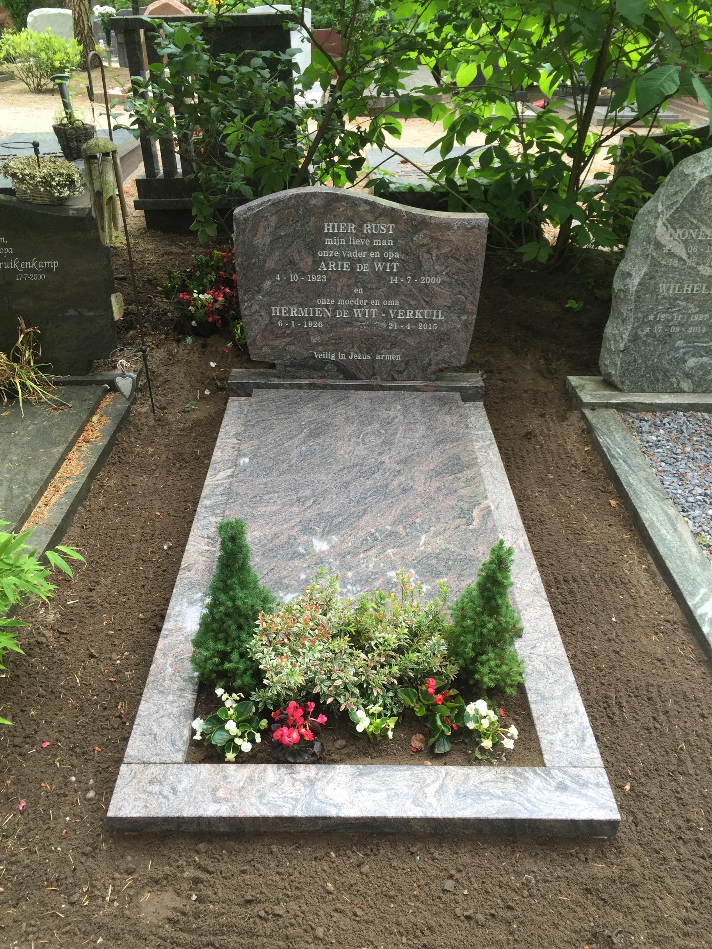 grafsteen begraafplaats Amersfoort De Rusthof